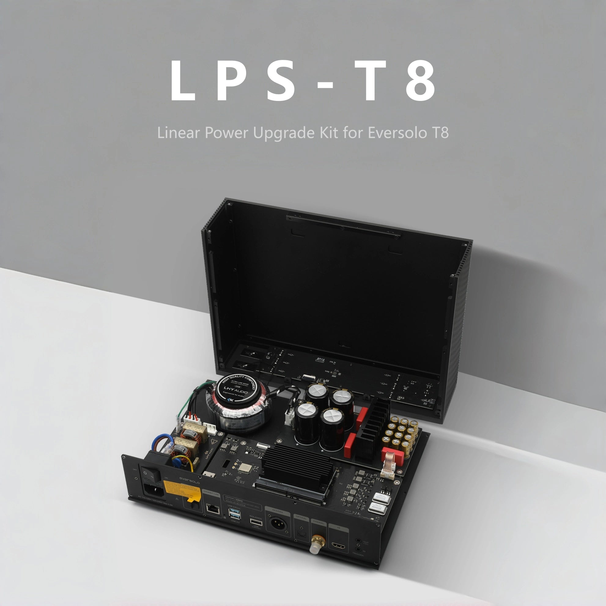 LPS-T8 | Linear Power Upgrade Kit for Eversolo T8 - LHY Audio