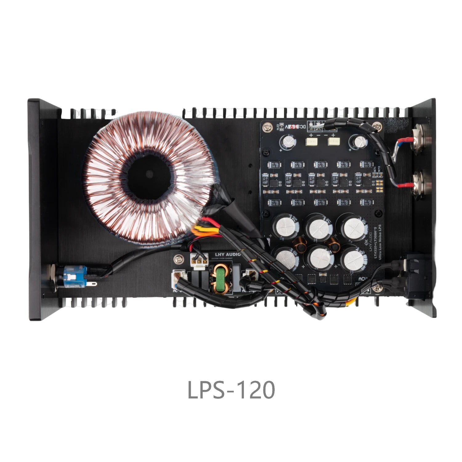 LPS-120/160 | 120W/160W Audio-Grade Ultra-Low Noise Linear Power Supply