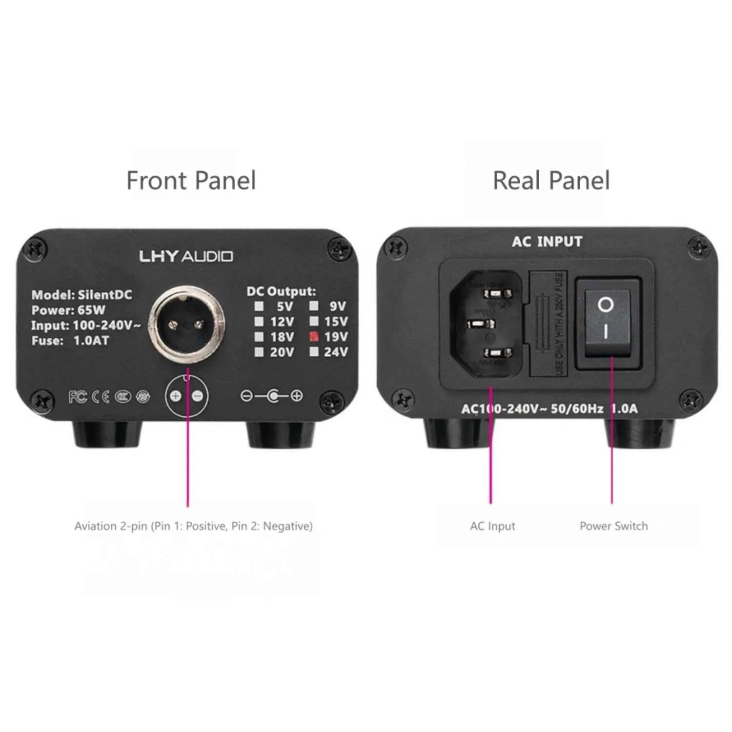 LHY Silent DC |  Active Noise Cancellation Switching Power Supply