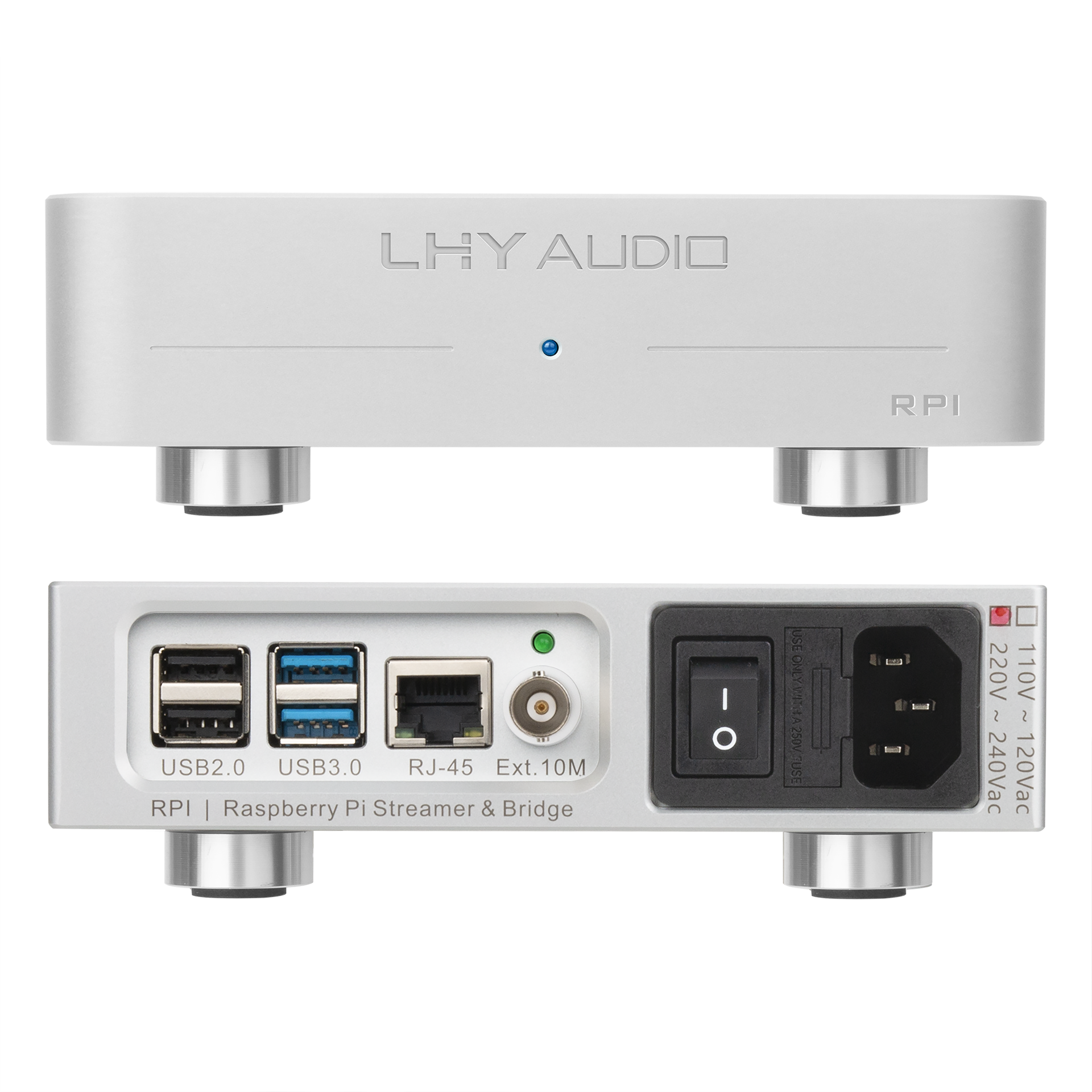 LHY Raspberry Pi Streamer & Bridge - LHY Audio Offical Online Store