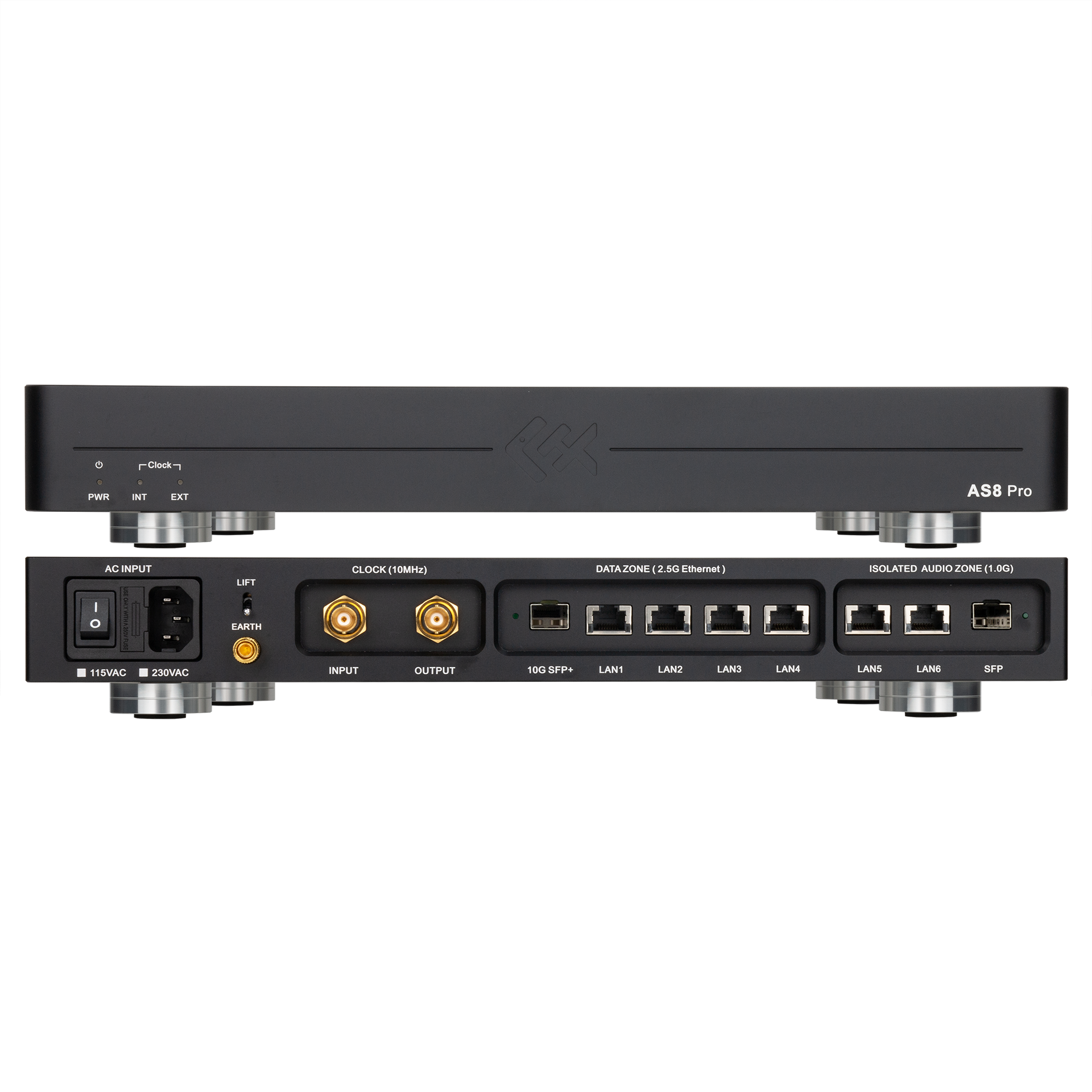 AS8-Pro Audiophile Network Switch - LHY Audio Offical Online Store