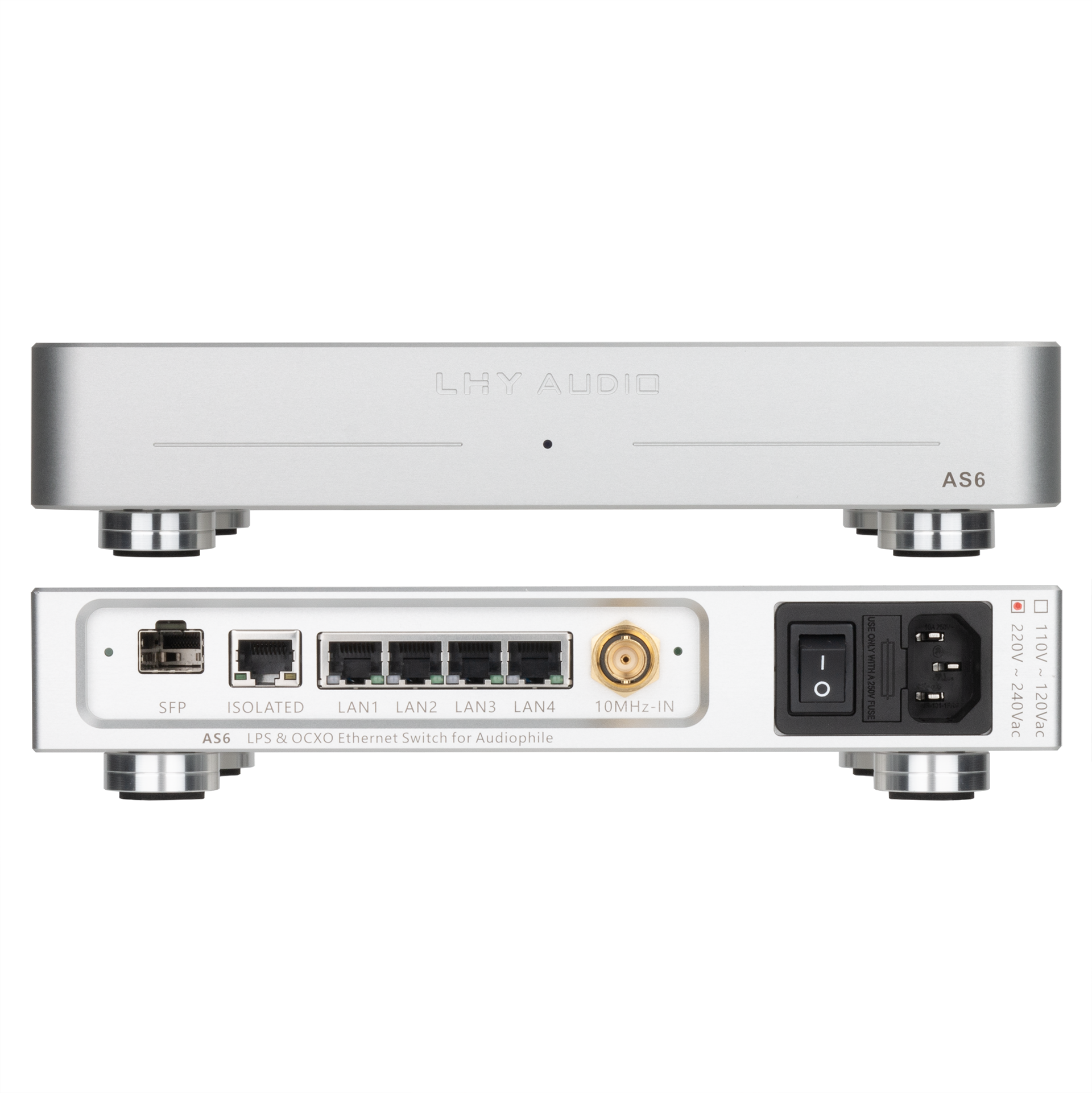 AS6 Audiophile Network Switch - LHY Audio Offical Online Store