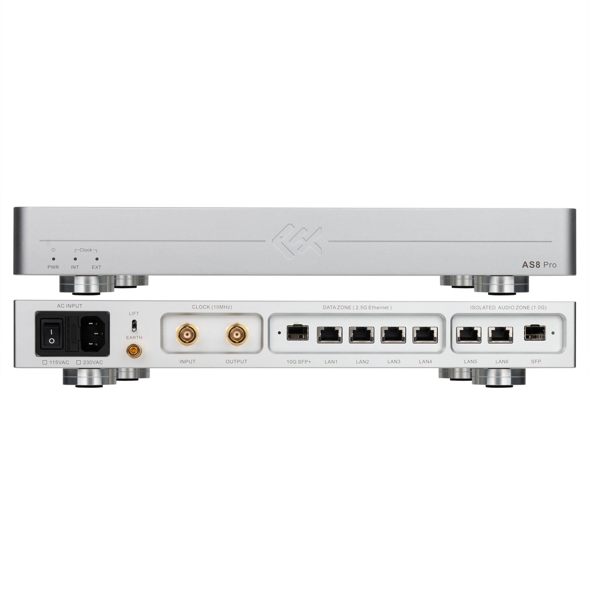 AS8-Pro Audiophile Network Switch - LHY Audio Offical Online Store