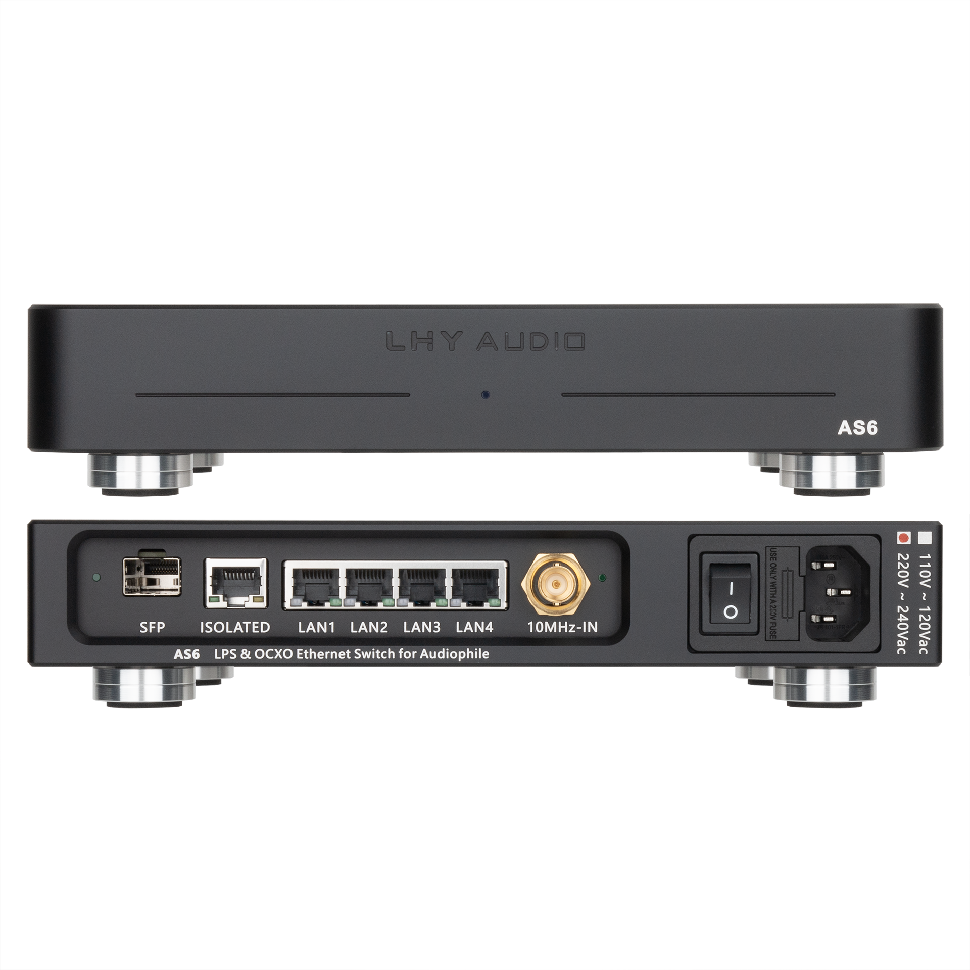 AS6 Audiophile Network Switch - LHY Audio Offical Online Store