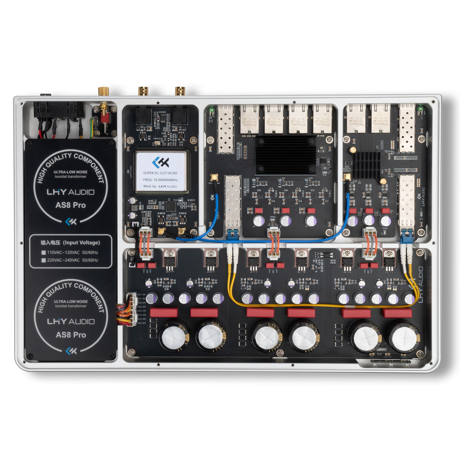 AS8-Pro Audiophile Network Switch - LHY Audio Offical Online Store