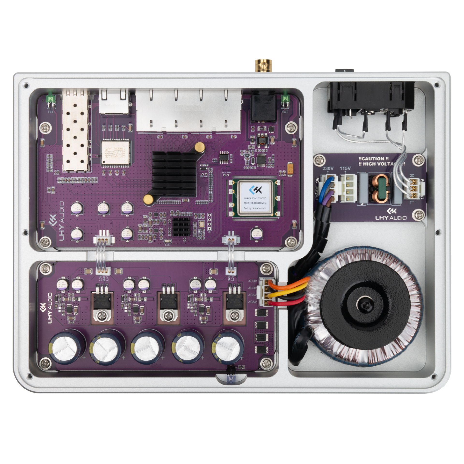 AS6 Audiophile Network Switch - LHY Audio Offical Online Store