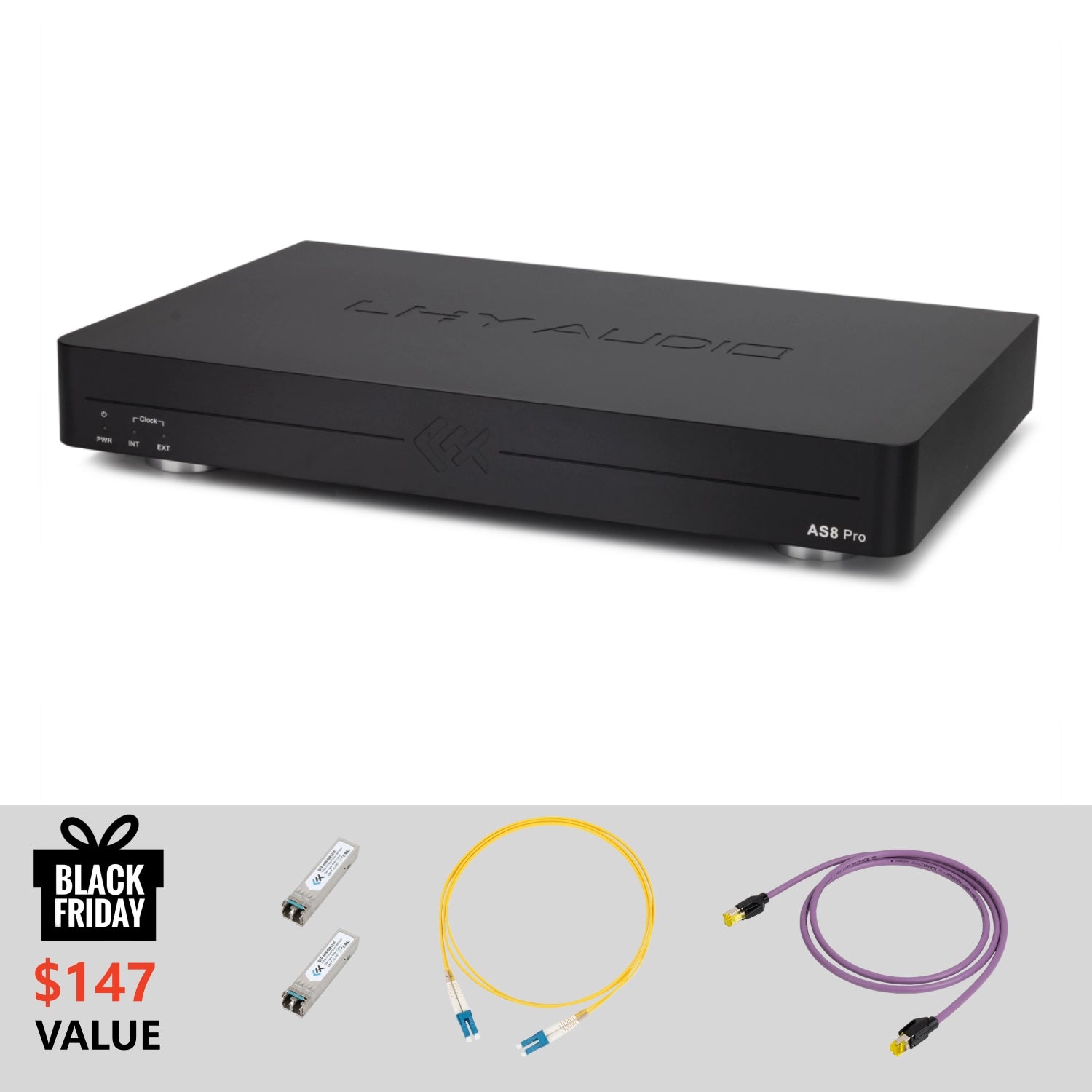 AS8 Pro | Flagship Audiophile Network Switch