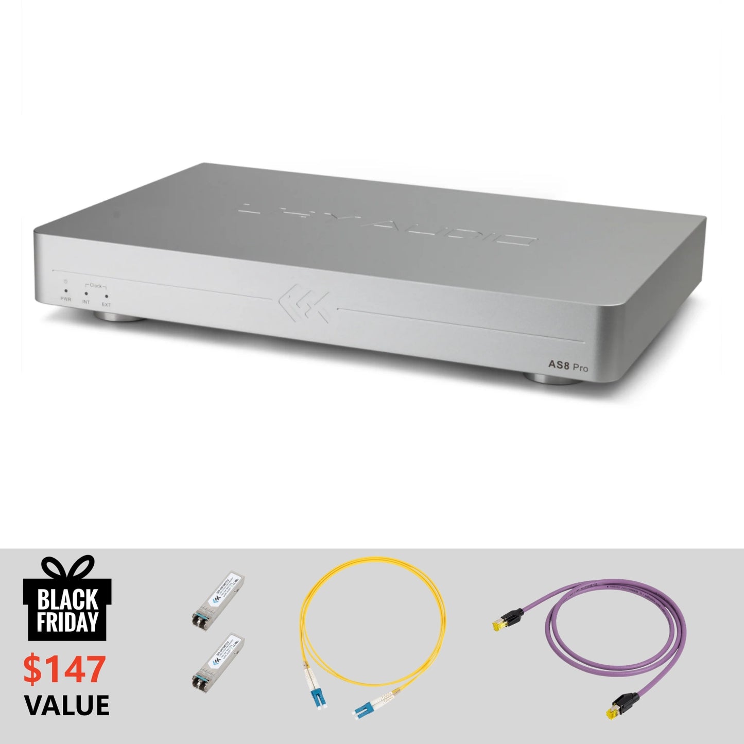AS8 Pro | Flagship Audiophile Network Switch