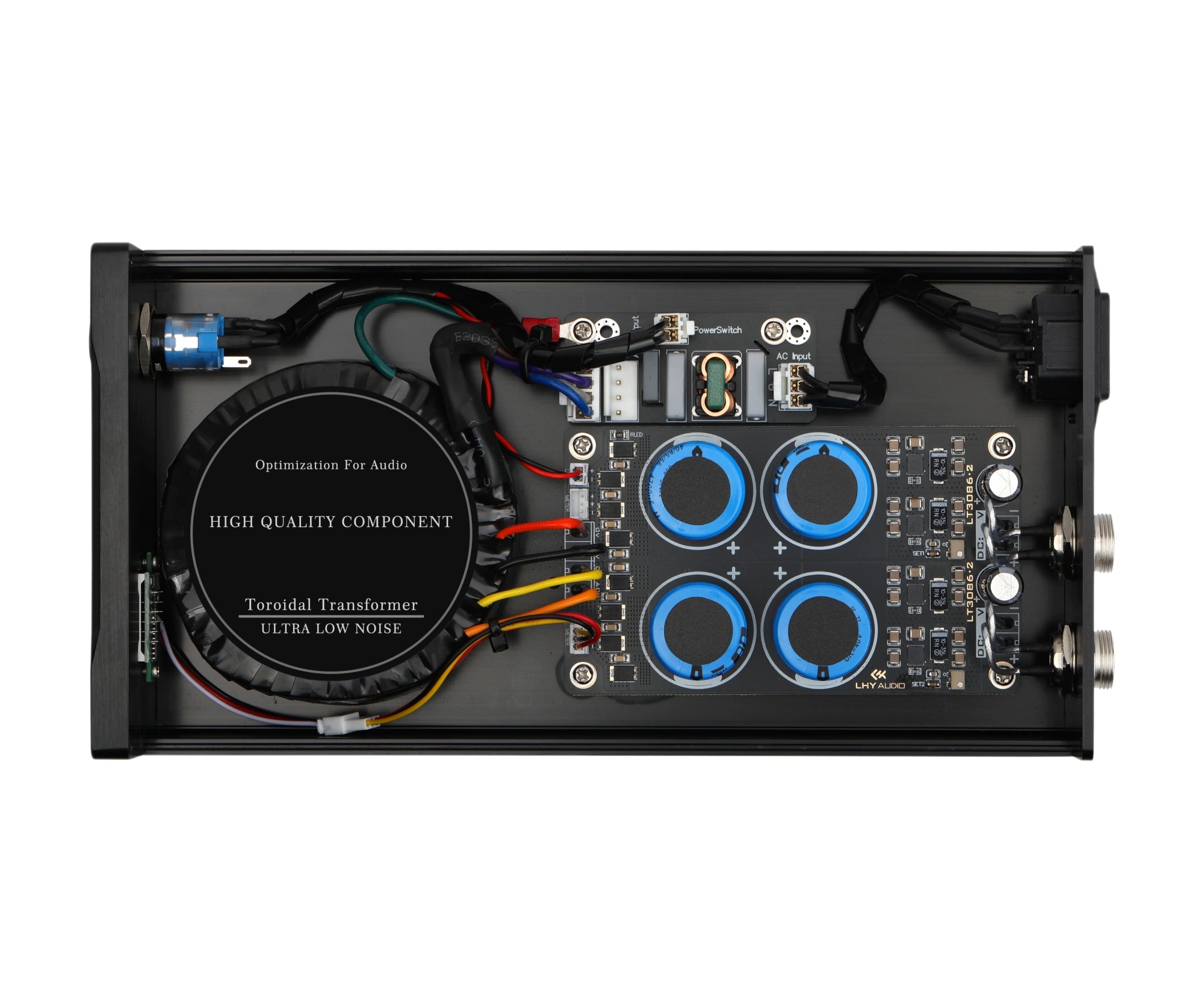 LPS-80 Dual | 80W Independent Dual-Output Audio-Grade Linear Power Supply