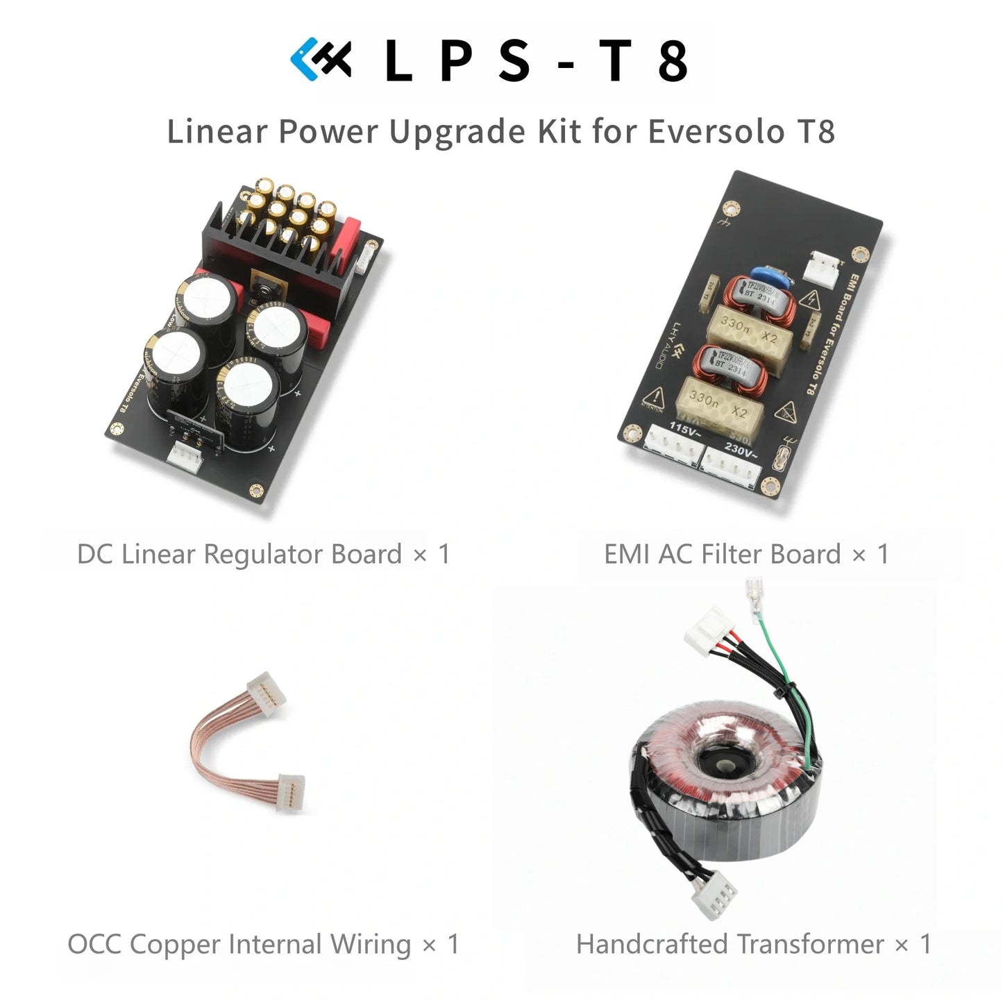 Roen　LPS＋コルトその他 LPS-T8 | Linear Power Upgrade Kit for Eversolo T8 - LHY Audio