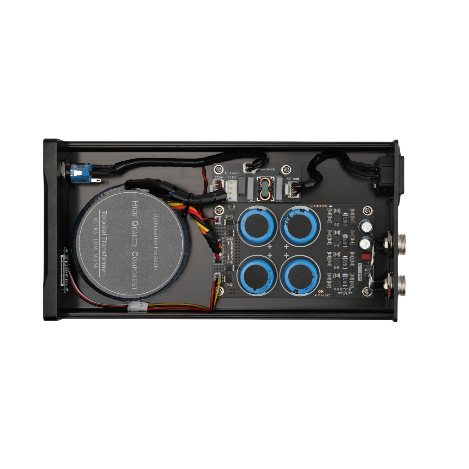 LPS-80 | 80W Audio-Grade Ultra-Low Noise Linear DC Supply