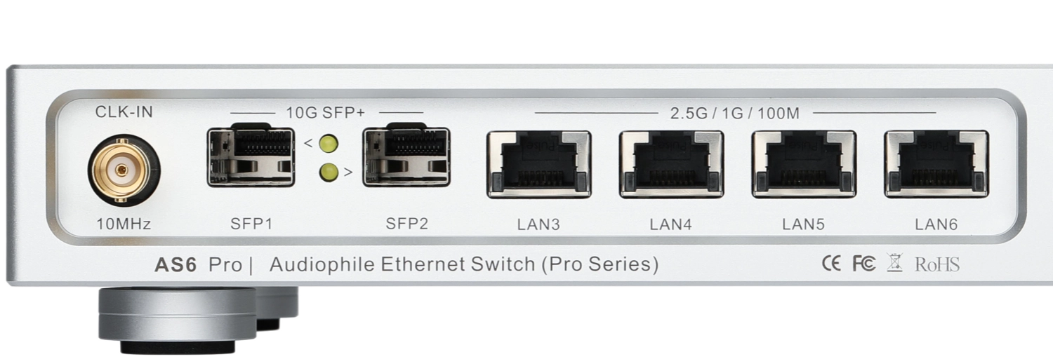 [Pre-order] AS6 Pro | Pro Series Audiophile Ethernet Switch