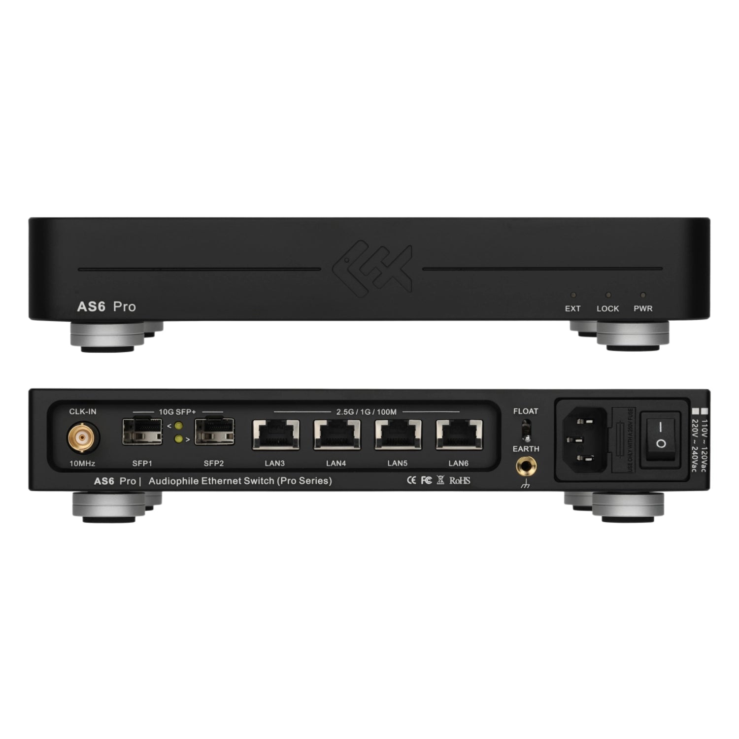 AS6 Pro | Pro Series Audiophile Ethernet Switch